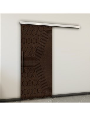 Holzschiebetür Slim-Line - Wenge  Model 1080