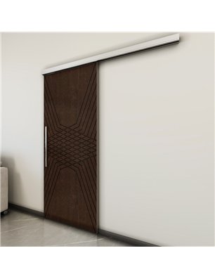 Holzschiebetür Slim-Line - Wenge  Model 1084