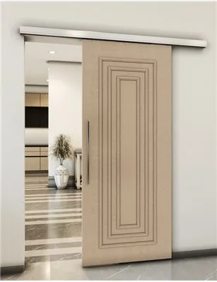 Holzschiebetür Slim-Line - Eiche Model 1002