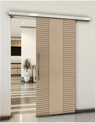 Holzschiebetür Slim-Line - Eiche Model 1013