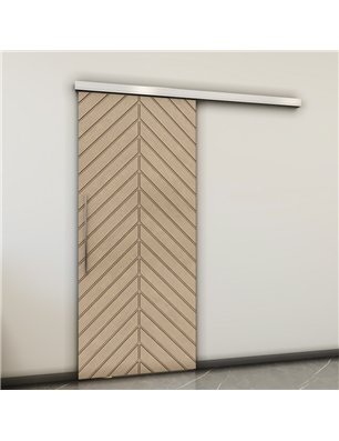 Holzschiebetür Slim-Line - Eiche  Model 1024