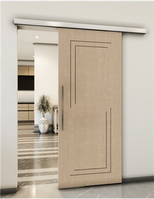Holzschiebetür Slim-Line - Eiche  Model 1065