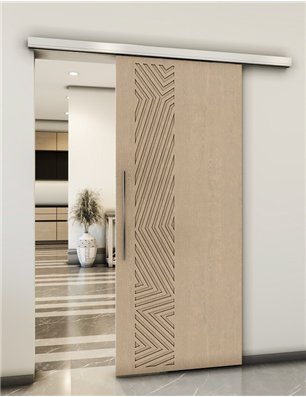 Holzschiebetür Slim-Line - Eiche  Model 1070