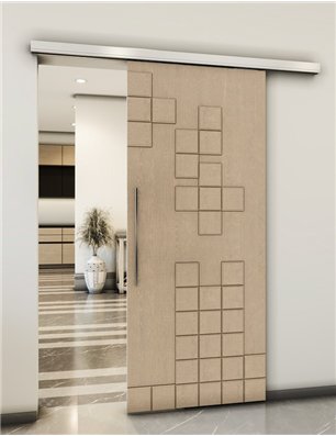 Holzschiebetür Slim-Line - Eiche  Model 1081