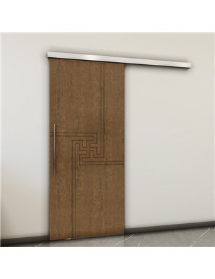 Holzschiebetür Slim-Line - Nussbaum  Model 1071