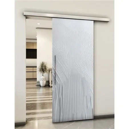 Holzschiebetür Slim-Line - Weiss 3D Model 1031