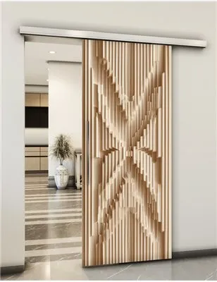 Holzschiebetür Slim-Line - Holzkunst Model 1009