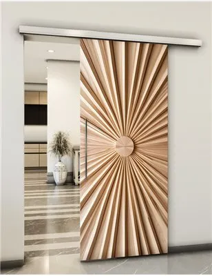 Holzschiebetür Slim-Line - Holzkunst Model 1012