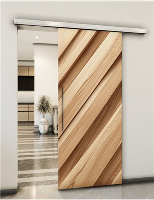 Holzschiebetür Slim-Line - Holzkunst  Model 1020