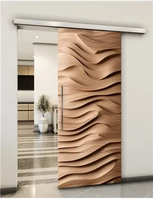 Holzschiebetür Slim-Line - Holzkunst Model 1024