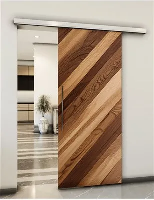 Holzschiebetür Slim-Line - Holzkunst Model 1038