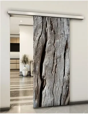 Holzschiebetür Slim-Line - Holzkunst Model 1039