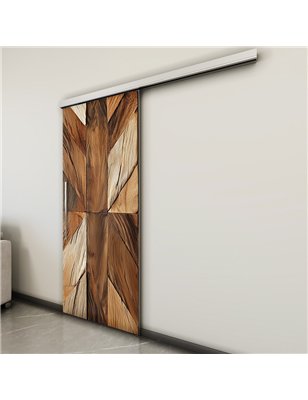Holzschiebetür Slim-Line - Holzkunst  Model 1048