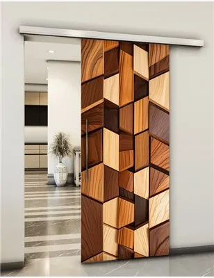 Holzschiebetür Slim-Line - Holzkunst Model 1059