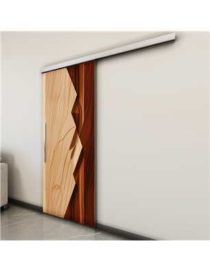 Holzschiebetür Slim-Line - Holzkunst  Model 1064