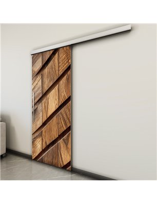 Holzschiebetür Slim-Line - Holzkunst  Model 1067