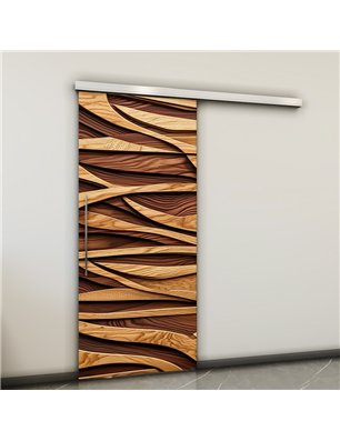 Holzschiebetür Slim-Line - Holzkunst  Model 1082