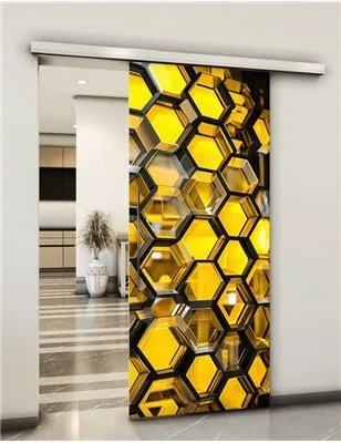 Holzschiebetür Slim-Line - Geometrie Model 1024