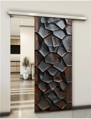 Holzschiebetür Slim-Line - Industrie Model 1014