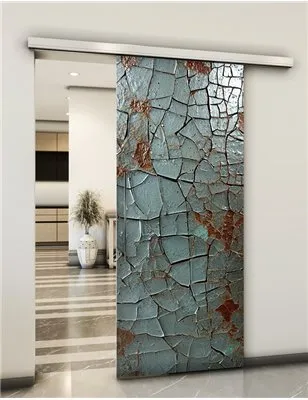 Holzschiebetür Slim-Line - Industrie Model 1053