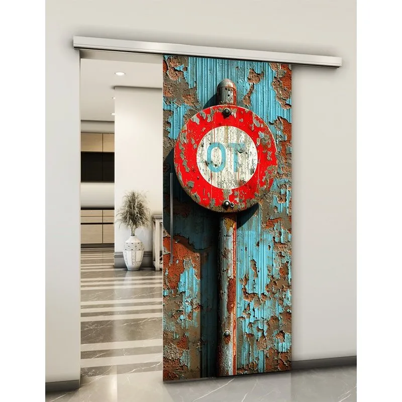 Holzschiebetür Slim-Line - Vintage Model 1017