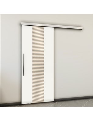 Holzschiebetür Slim-Line - Design-Linien  Model 1026