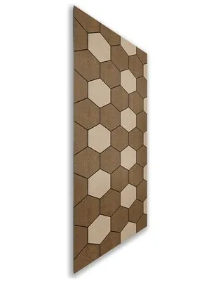 Holzschiebetür Nur Türblatt - Holz-Mix Model 1018