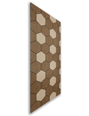 Holzschiebetür Nur Türblatt - Holz-Mix  Model 1018