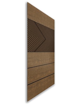 Holzschiebetür Nur Türblatt - Holz-Mix  Model 1020