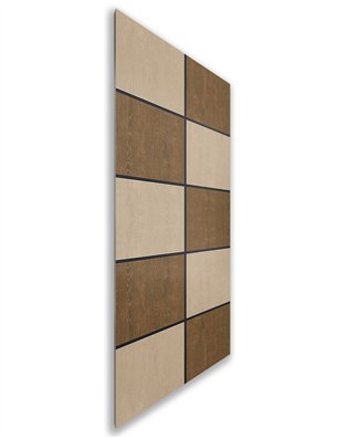 Holzschiebetür Nur Türblatt - Holz-Mix  Model 1029
