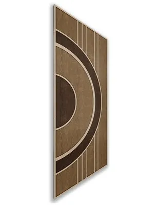 Holzschiebetür Nur Türblatt - Holz-Mix Model 1035