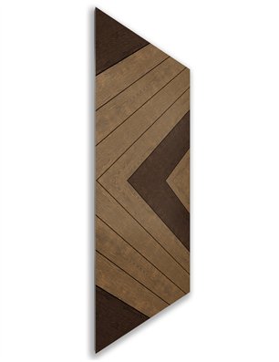 Holzschiebetür Nur Türblatt - Holz-Mix  Model 1038