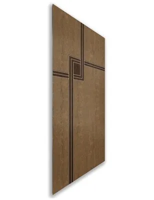 Holzschiebetür Nur Türblatt - Holz-Mix Model 1059