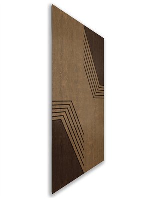 Holzschiebetür Nur Türblatt - Holz-Mix  Model 1060