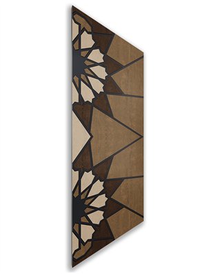 Holzschiebetür Nur Türblatt - Holz-Mix  Model 1069