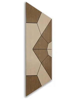 Holzschiebetür Nur Türblatt - Holz-Mix Model 1075