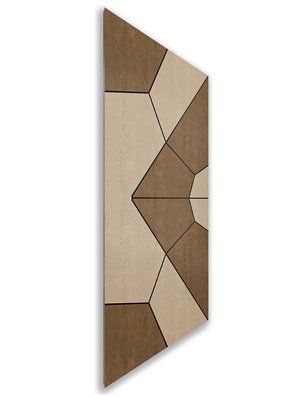 Holzschiebetür Nur Türblatt - Holz-Mix  Model 1075
