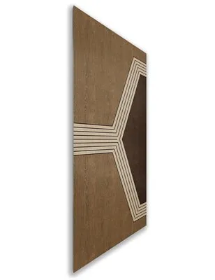 Holzschiebetür Nur Türblatt - Holz-Mix Model 1079