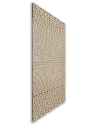 Holzschiebetür Nur Türblatt - Eiche und Weiss Model 1014