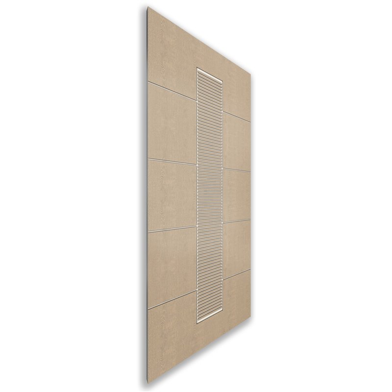 Holzschiebetür Nur Türblatt - Eiche und Weiss Model 1067 Holzschiebetür Nur Türblatt - Eiche und Weiss Model 1067