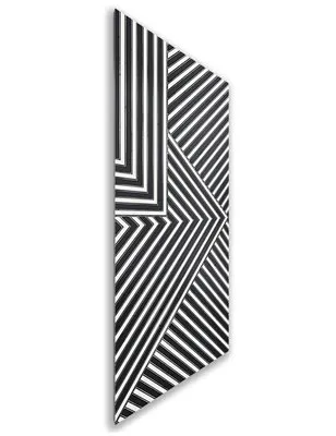 Holzschiebetür Nur Türblatt - Hell - Dunkel-Mix Model 1058