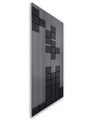 Holzschiebetür Nur Türblatt - Hell - Dunkel-Mix Model 1081