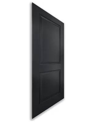 Holzschiebetür Nur Türblatt - Schwarz Model 1023