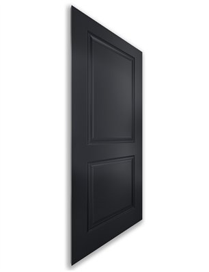 Holzschiebetür Nur Türblatt - Schwarz  Model 1023