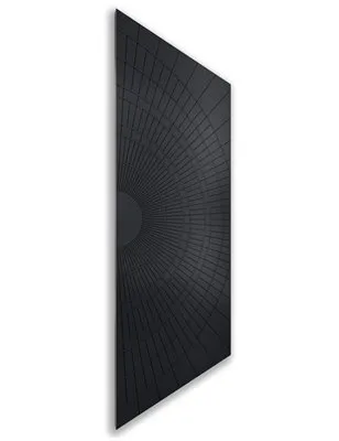 Holzschiebetür Nur Türblatt - Schwarz Model 1036