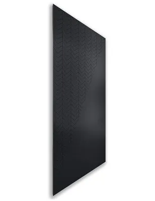 Holzschiebetür Nur Türblatt - Schwarz Model 1078