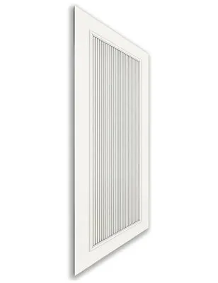 Holzschiebetür Nur Türblatt - Weiss Model 1005