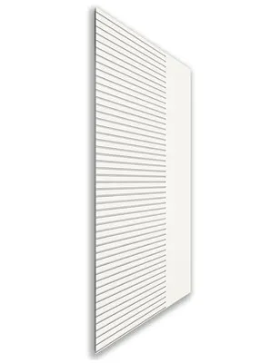 Holzschiebetür Nur Türblatt - Weiss Model 1012