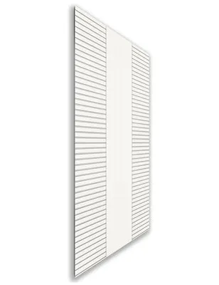 Holzschiebetür Nur Türblatt - Weiss Model 1013