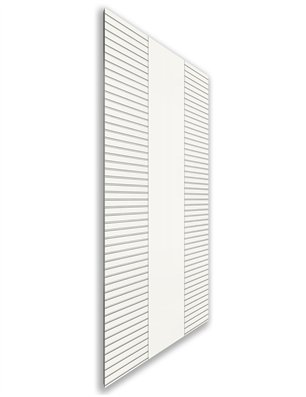 Holzschiebetür Nur Türblatt - Weiss  Model 1013